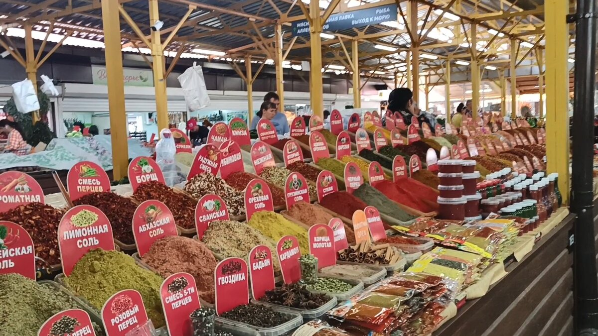 Отзыв о Адлерский центральный рынок (Россия, Адлер) Можно найти на рынке интерес