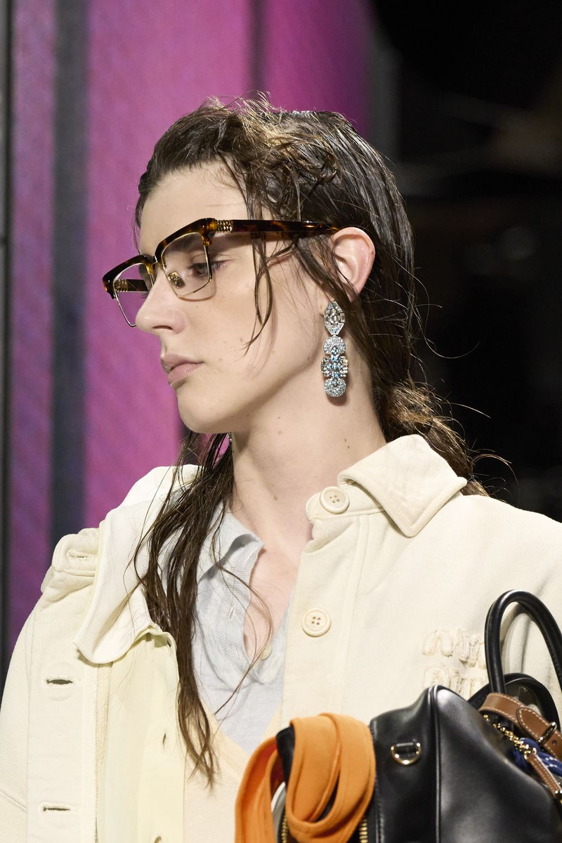 Серьги Miu-Miu - Парижская неделя моды 