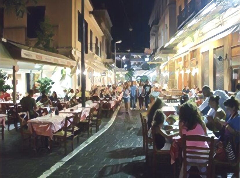 «Подобные ожидания – для меня настоящий ужас. Я старался найти себе развлечение, рассматривал пол, стены, потолок, люминесцентные лампы, бутылки в хромированных металлических ячейках и в какой уже раз клиентов и клиенток. Со своего насеста я не мог пробраться взглядом глубоко.»  (Цитата из книги «У всех мёртвых одинаковая кожа »).