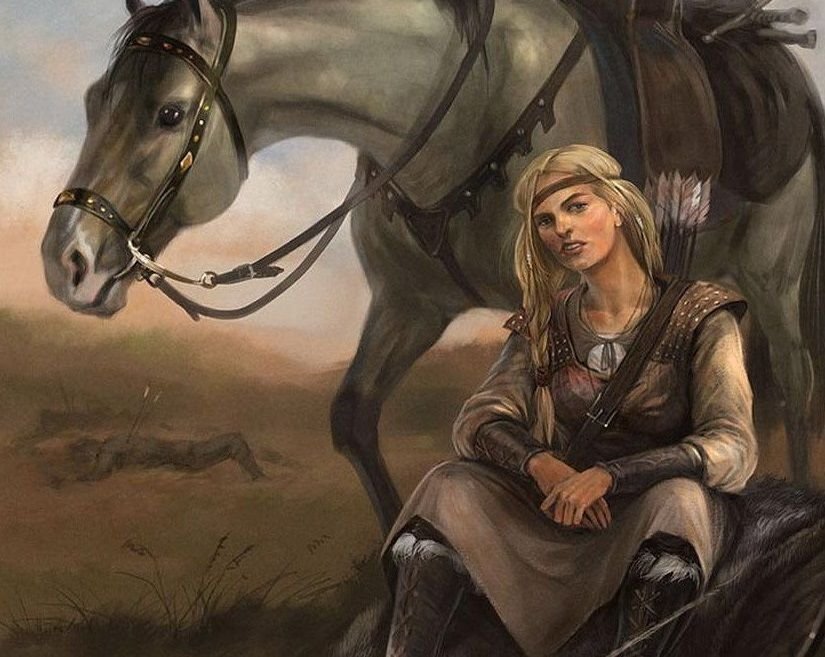 Поляница в чистом поле