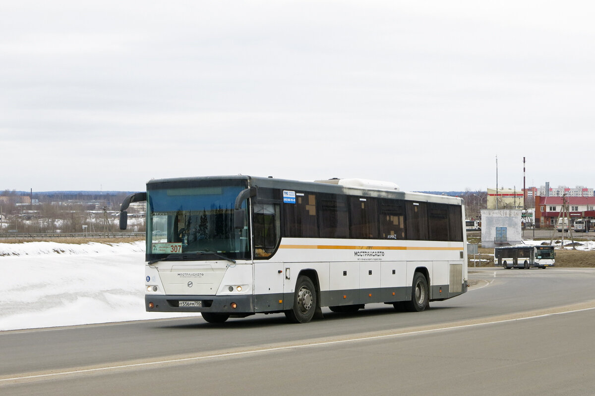 Автобус ЛиАЗ-5250 "Вояж" на маршруте №307 Волоколамск-Москва. Фотография автора канала.