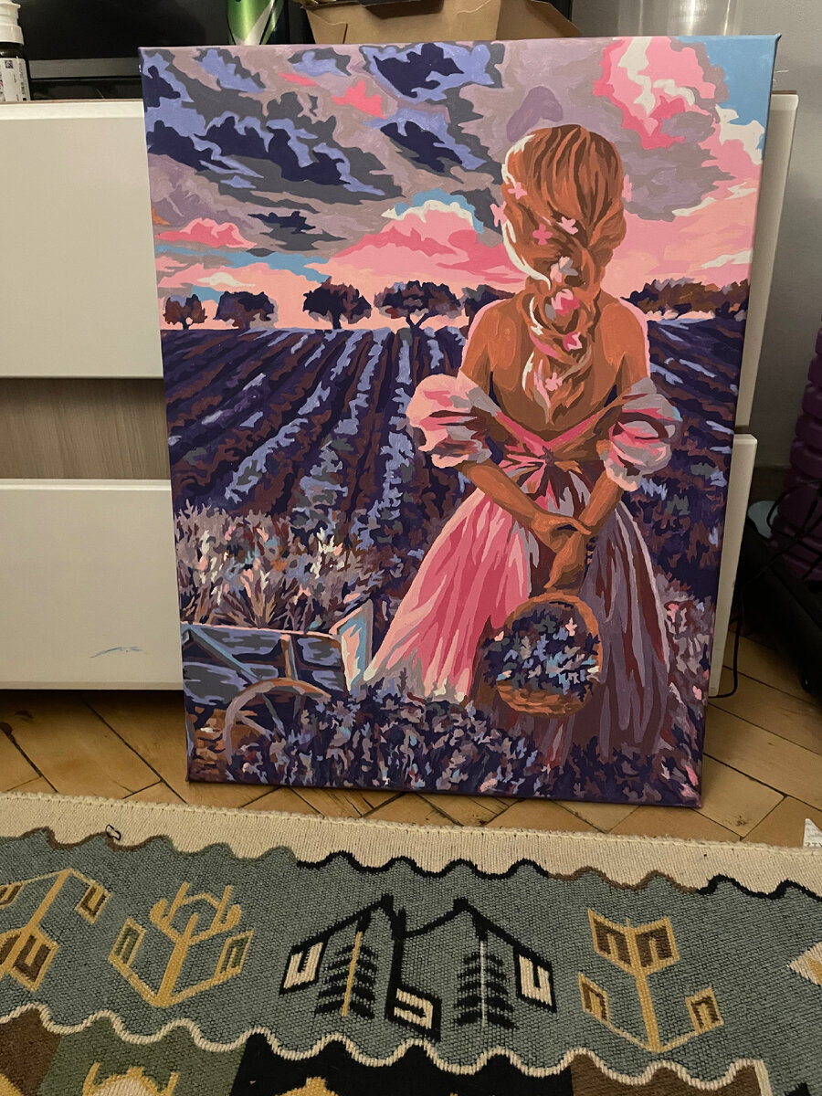 Я не художник, но картины по номерам мне очень зашли 