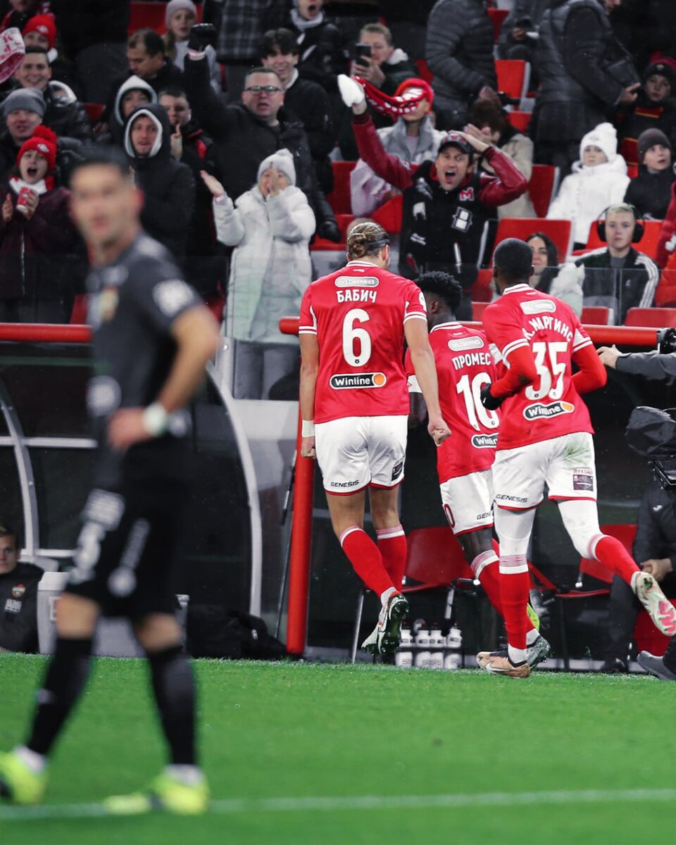 Футболисты «Спартака». Фото – ФК «Спартак».