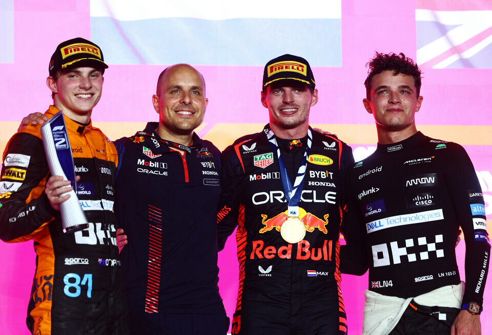    Макс Ферстаппен выиграл Гран При Катара, у McLaren двойной подиумGetty Images / Red Bull Content Pool
