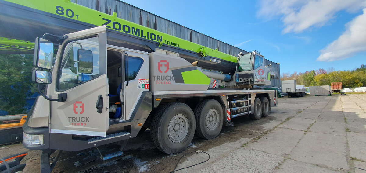 Крановая установка ZOOMLION ZTC800V Weichai power wp12.375
