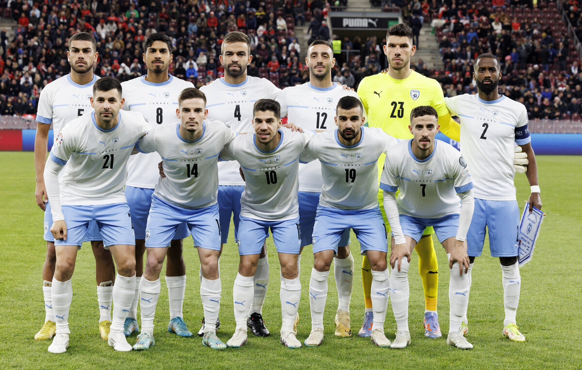    Футболисты сборной Израиля  EPA-EFE/SALVATORE DI NOLFI