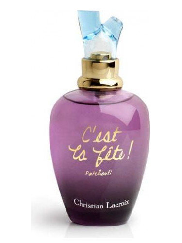 C'est la Fete Patchouli Christian Lacroix — это аромат для женщин, он принадлежит к группе восточные цветочные. C'est la Fete Patchouli выпущен в 2008 году. Верхние ноты: Бергамот и Лимон; средние ноты: Элеми, Гелиотроп и Жасмин; базовые ноты: Пачули, Сандал, Бобы тонка и Вирджинский кедр.