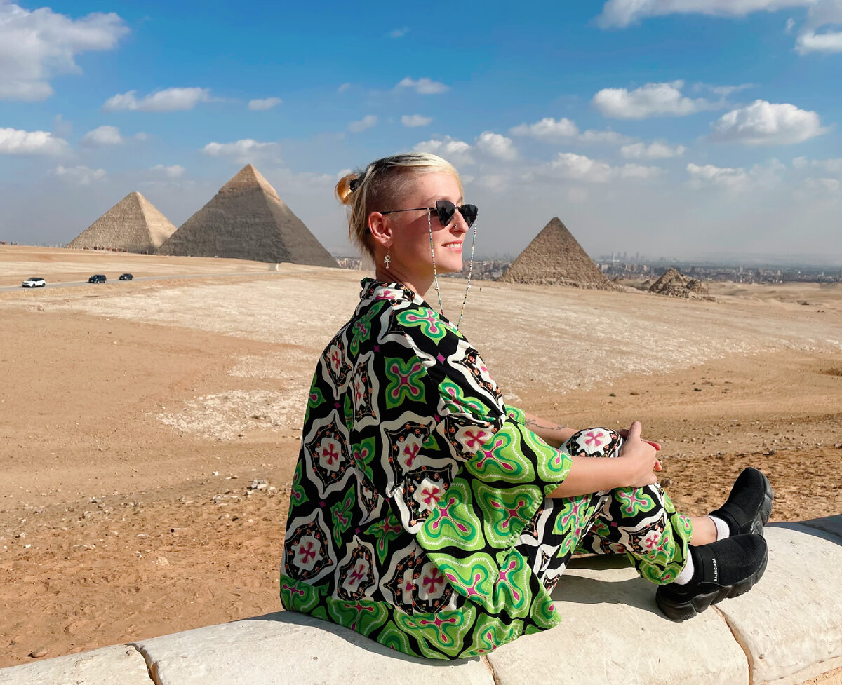 Я в экспедиции в Египет в начале 2023 года