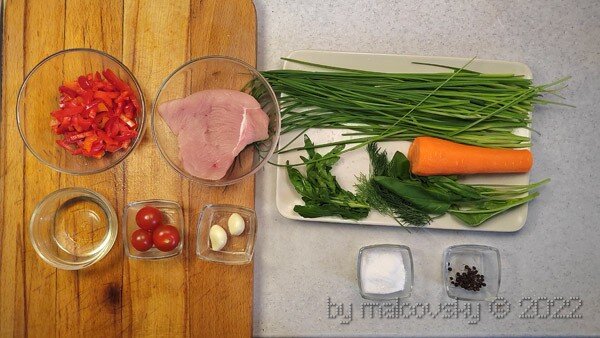 Ингредиенты для приготовления