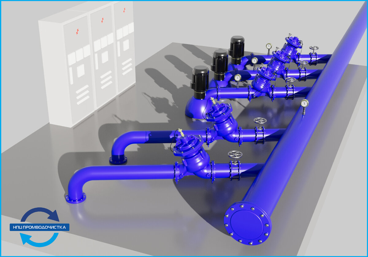 Принцип работы клапана защиты от гидроудара | НПЦ ПромВодОчистка | Дзен
