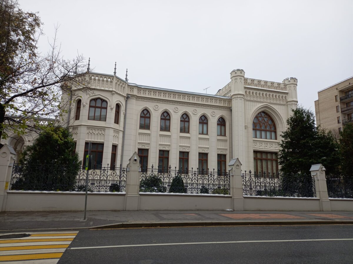 Особняк Зинаиды Морозовой на Спиридоновке,17.  Дом приемов. Фото автора.