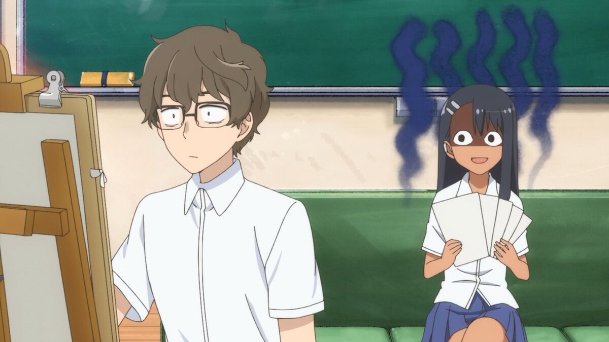 Скрин из аниме «Не издевайся, Нагаторо»