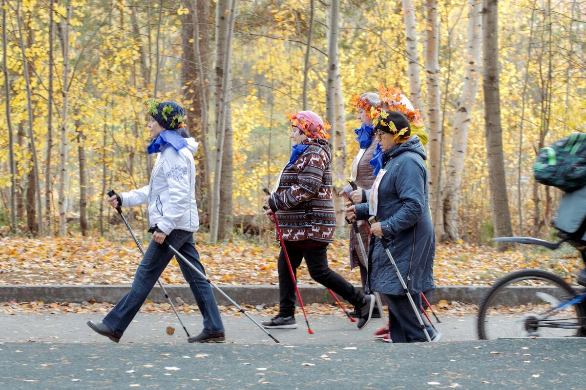    Сургутяне отметили День пожилого человека по-спортивному