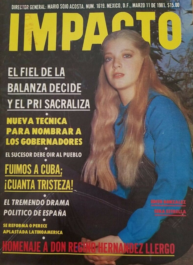 Эдит Гонсалес будет звездой! © Фотограф: Ramón Montoya.