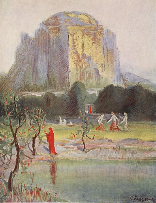 Герман Гендрих. Сады Фрейи, 1906