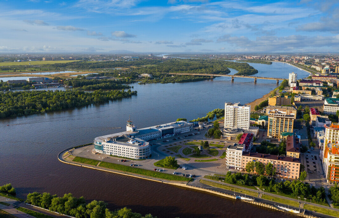 Омск современные здания