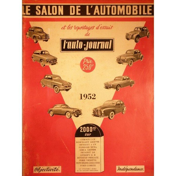 Автожурнал с новинками 1952г.