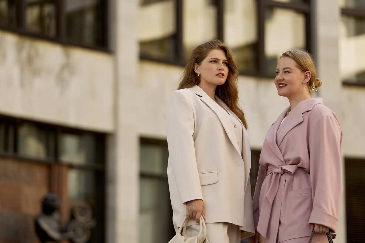 Образ от стилистов бренда больших размеров ODEVAIwear