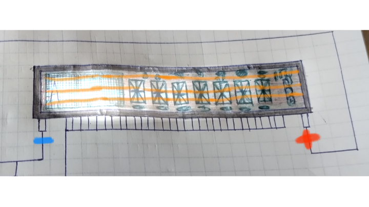 Горит только левая сторона