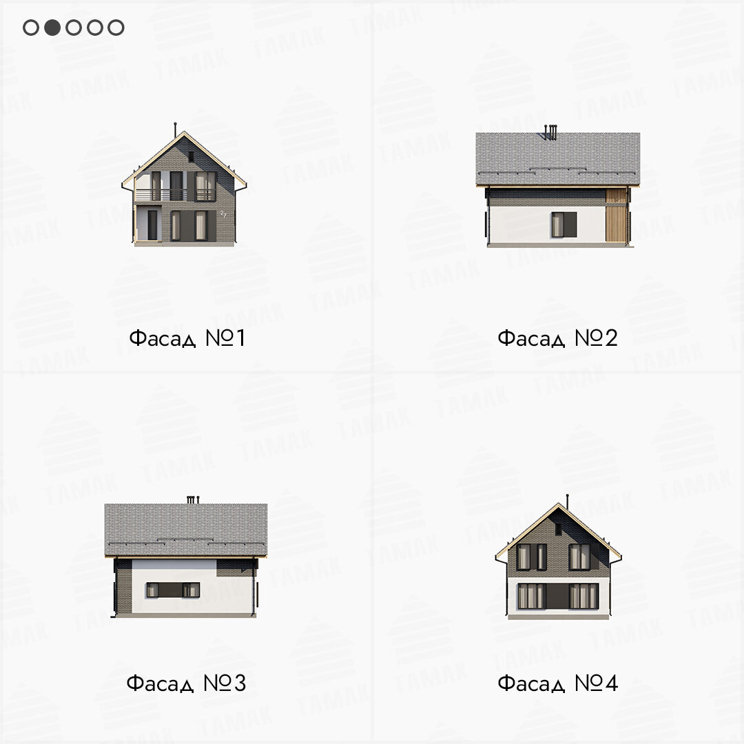 Фасады дома
