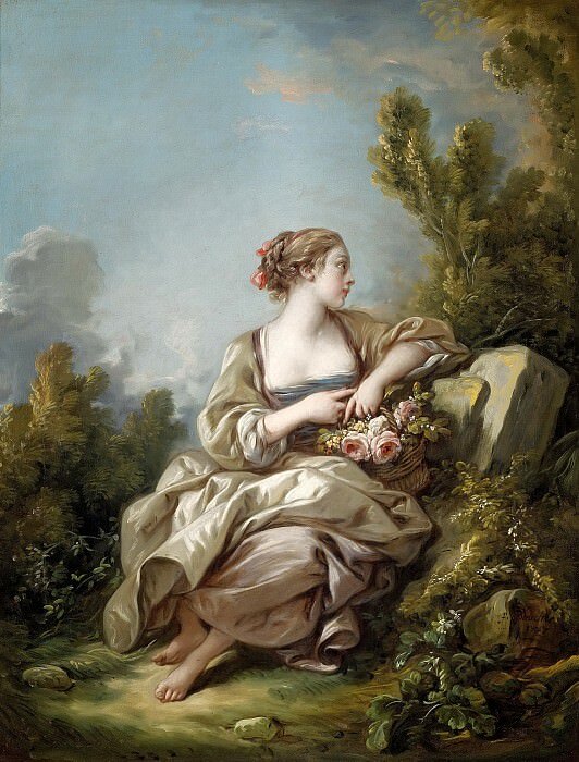 Садовница. Франсуа Буше