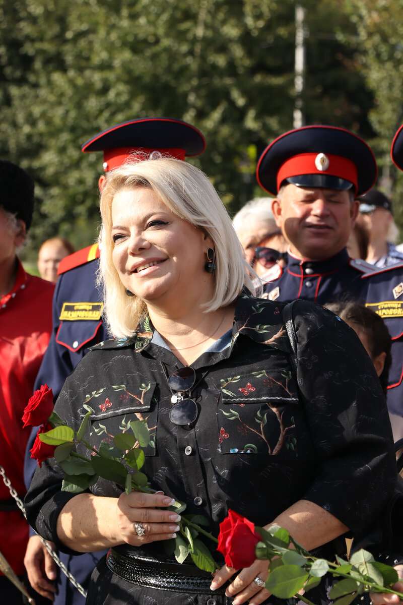 На открытии кинофорума в городе Назарово. Фото Натальи Алексеевой