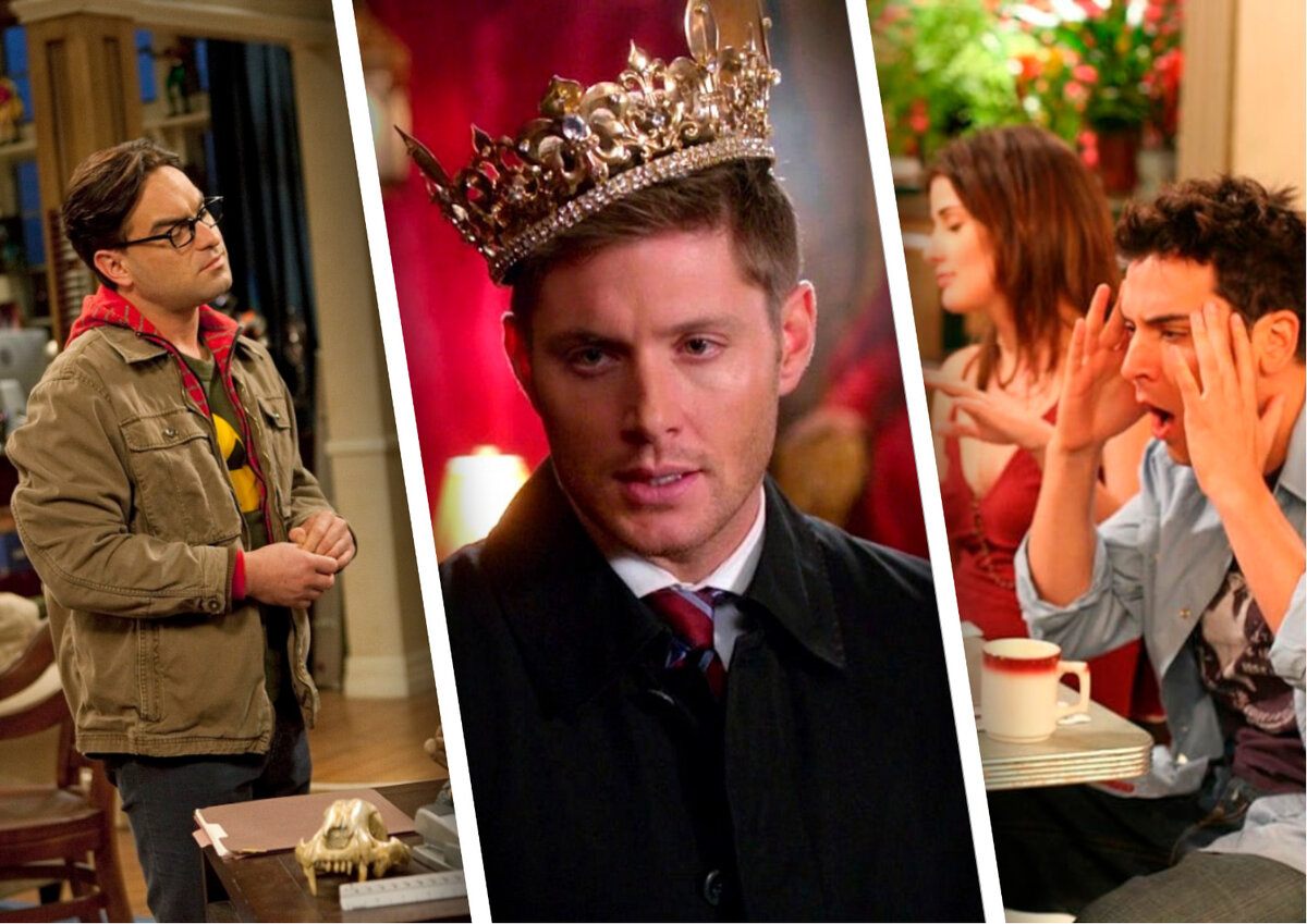 Коллаж из моих любимых сериалов