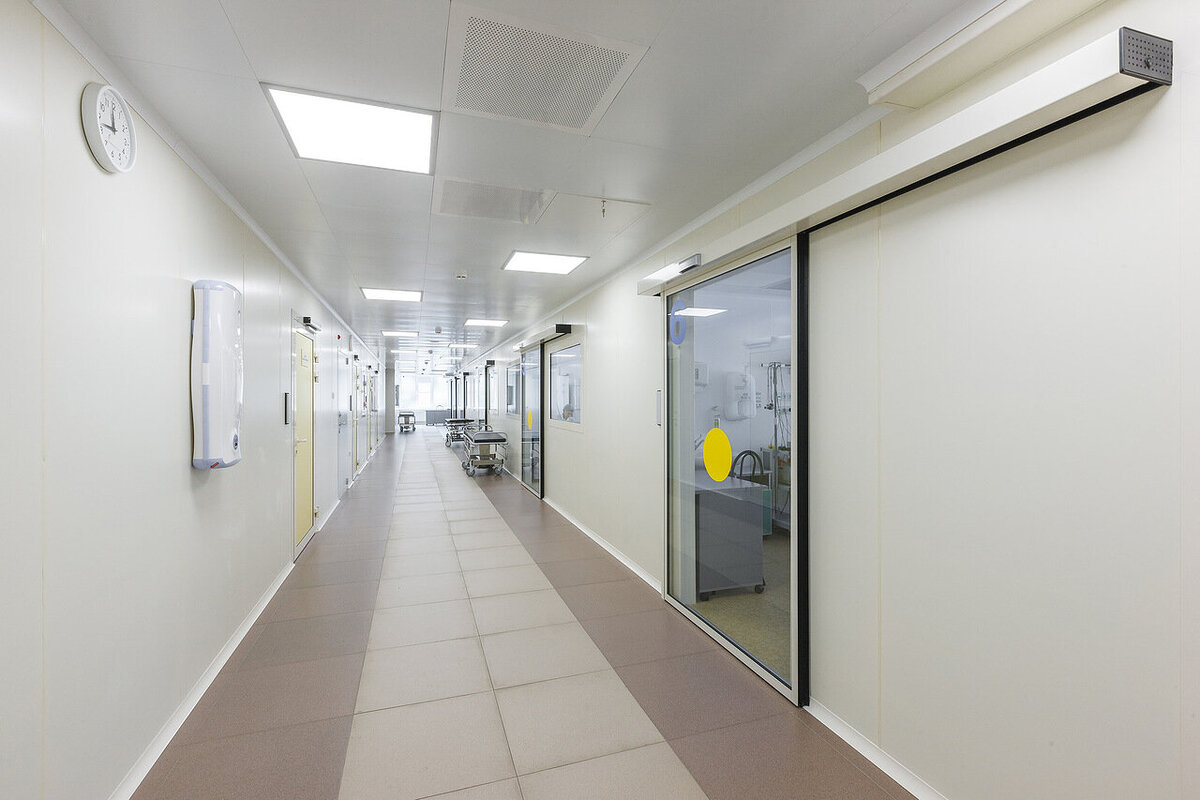 Обустройство чистых помещений под ключ.