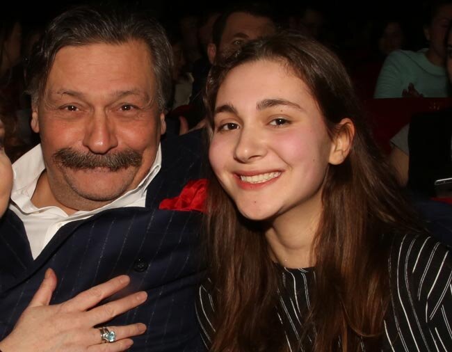Дмитрий Назаров с дочерью Ариной
