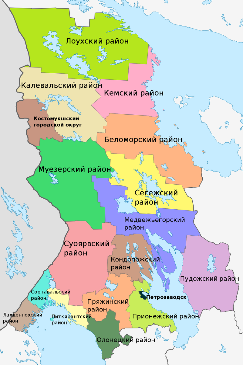 Олонец - самый южный город республики Карелия