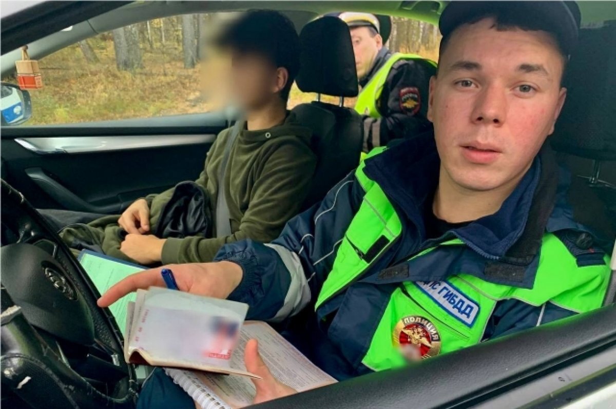    На тюменской трассе два автопатруля преследовали 15-летнего водителя