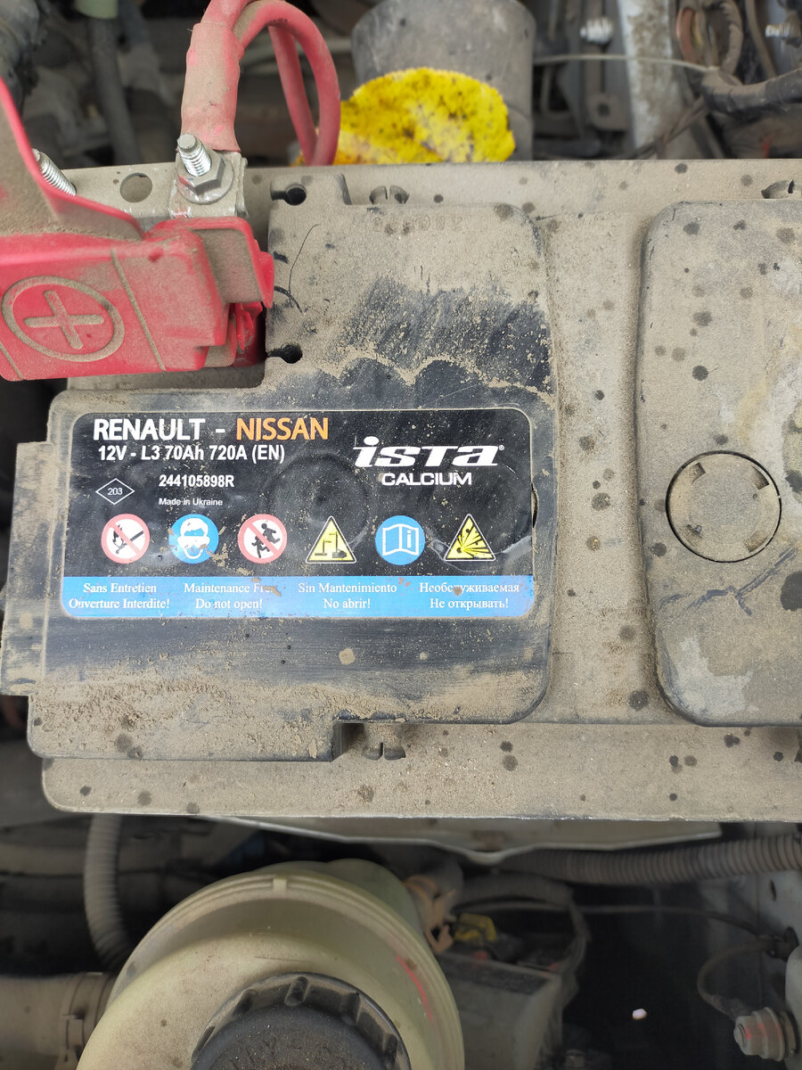 аккумулятор renault nissan 12v l3