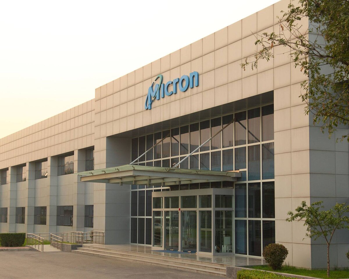 Новейший завод Мicron в китайском Сиане, открытый в 2023 году, фото: медиатека micron.com