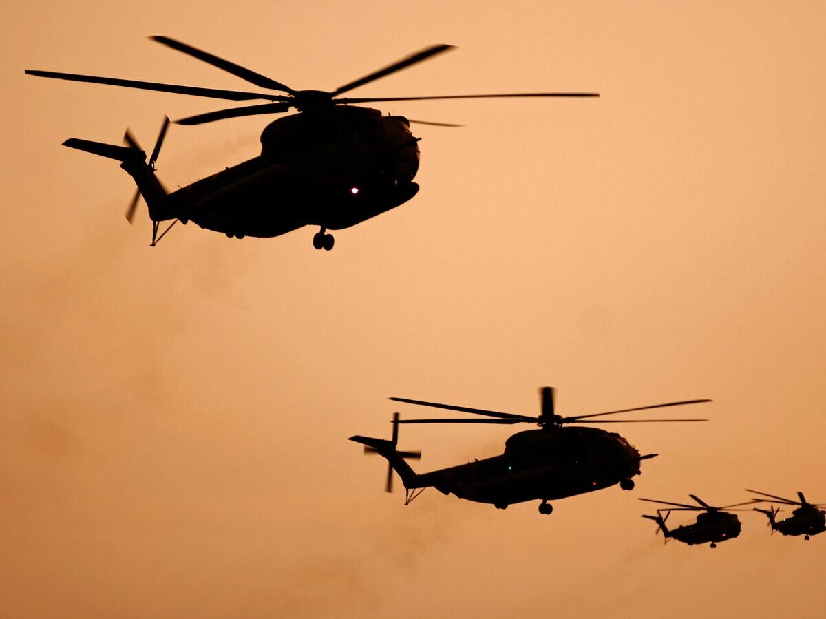    Израильские армейские вертолеты© РИА Новости / Пресс-служба ВС Израиля