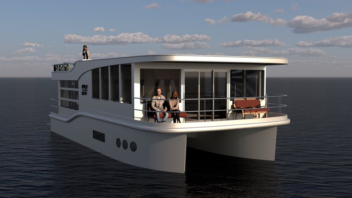 катамаран хаусбот Sea Voyager 13