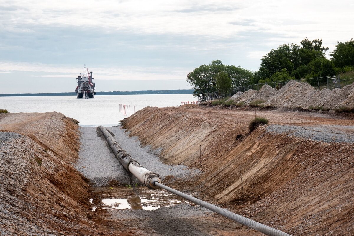 Газовое соединение Balticconnector между Эстонией и Финляндией / Elering