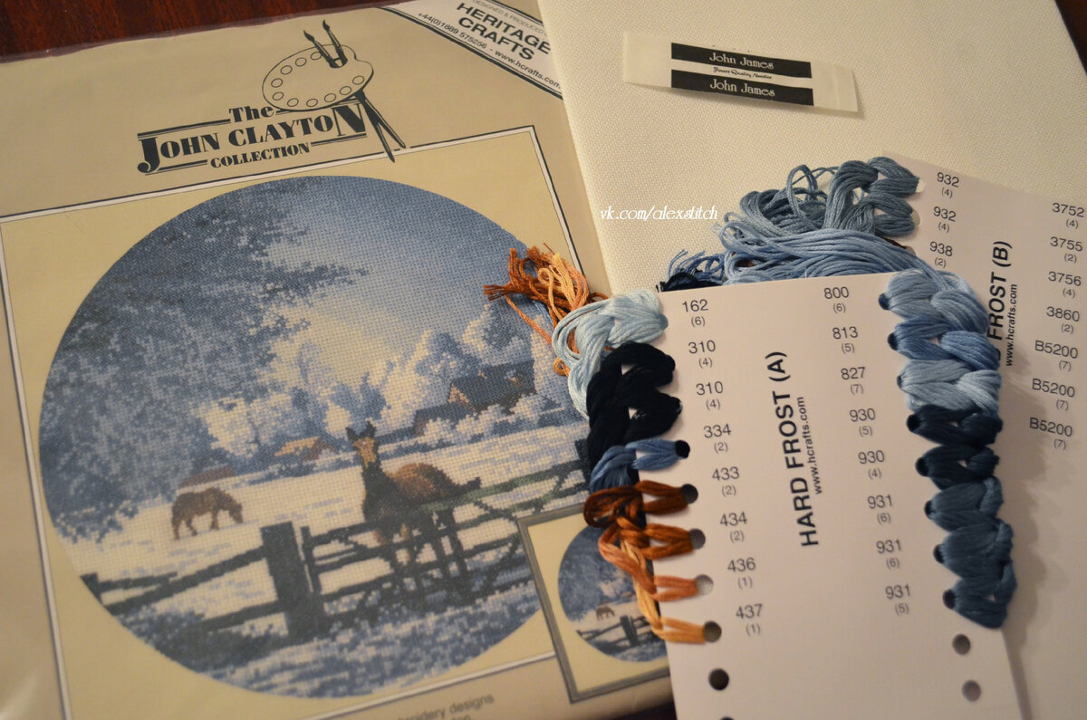 Heritage “Hard Frost”, состав набора.