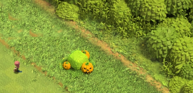 хэллоуинский кустик