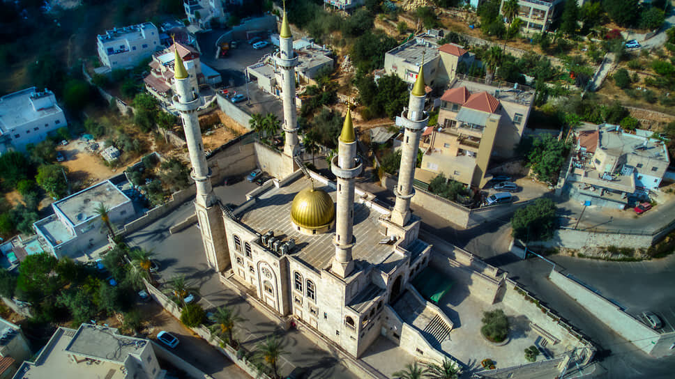 Фото: Hagai Agmon-Snir / Wikipedia📷Вид на мечеть Кадырова в Абу-Гоше в сентябре 2022 года