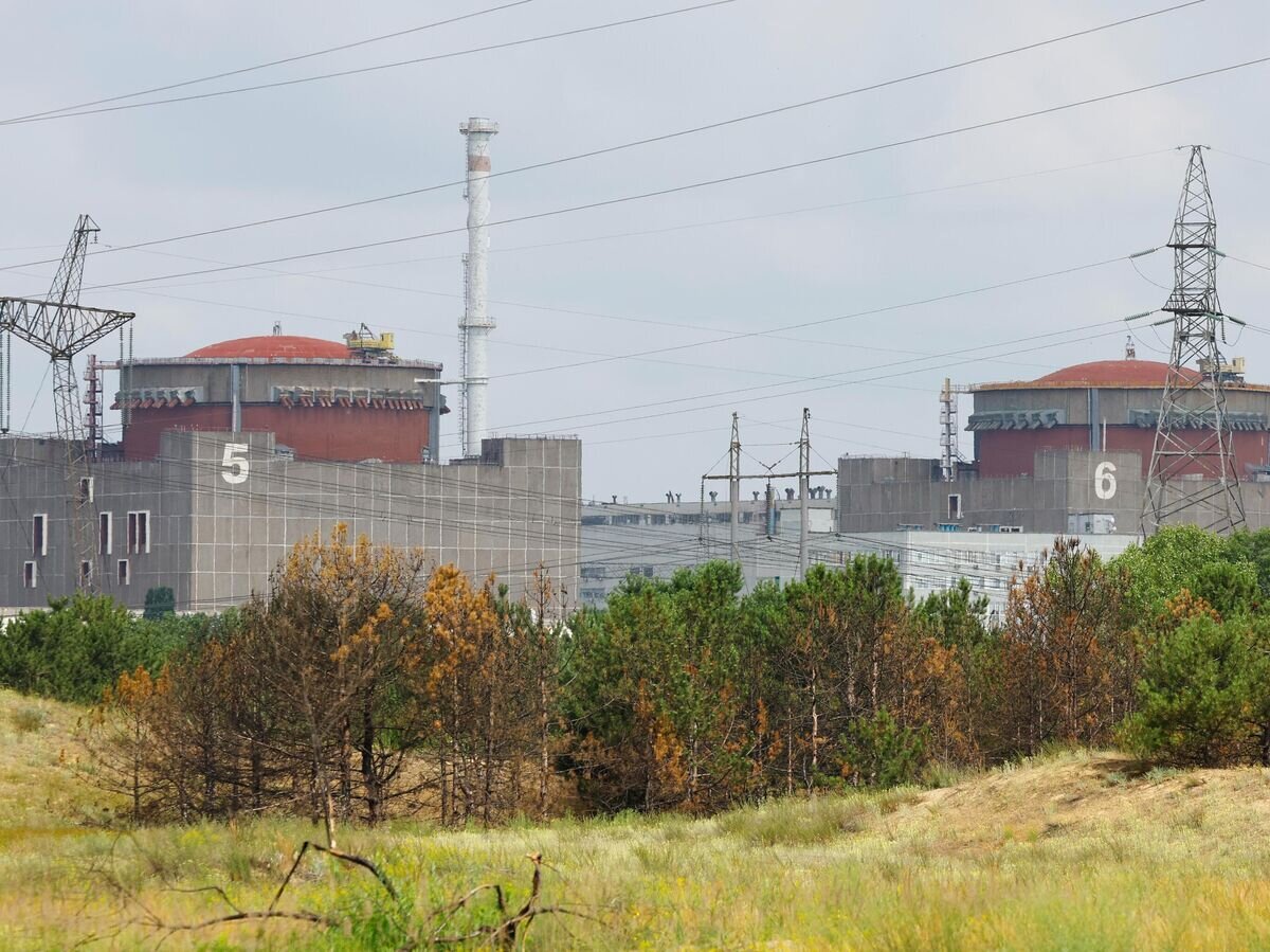    Пятый и шестой энергоблоки Запорожской АЭС© РИА Новости / Таисия Воронцова