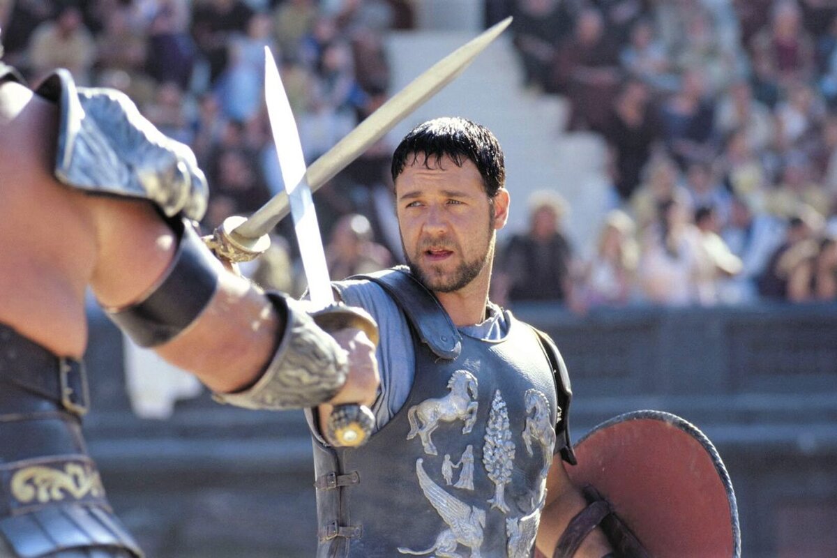 Кадр из фильма "Гладиатор"