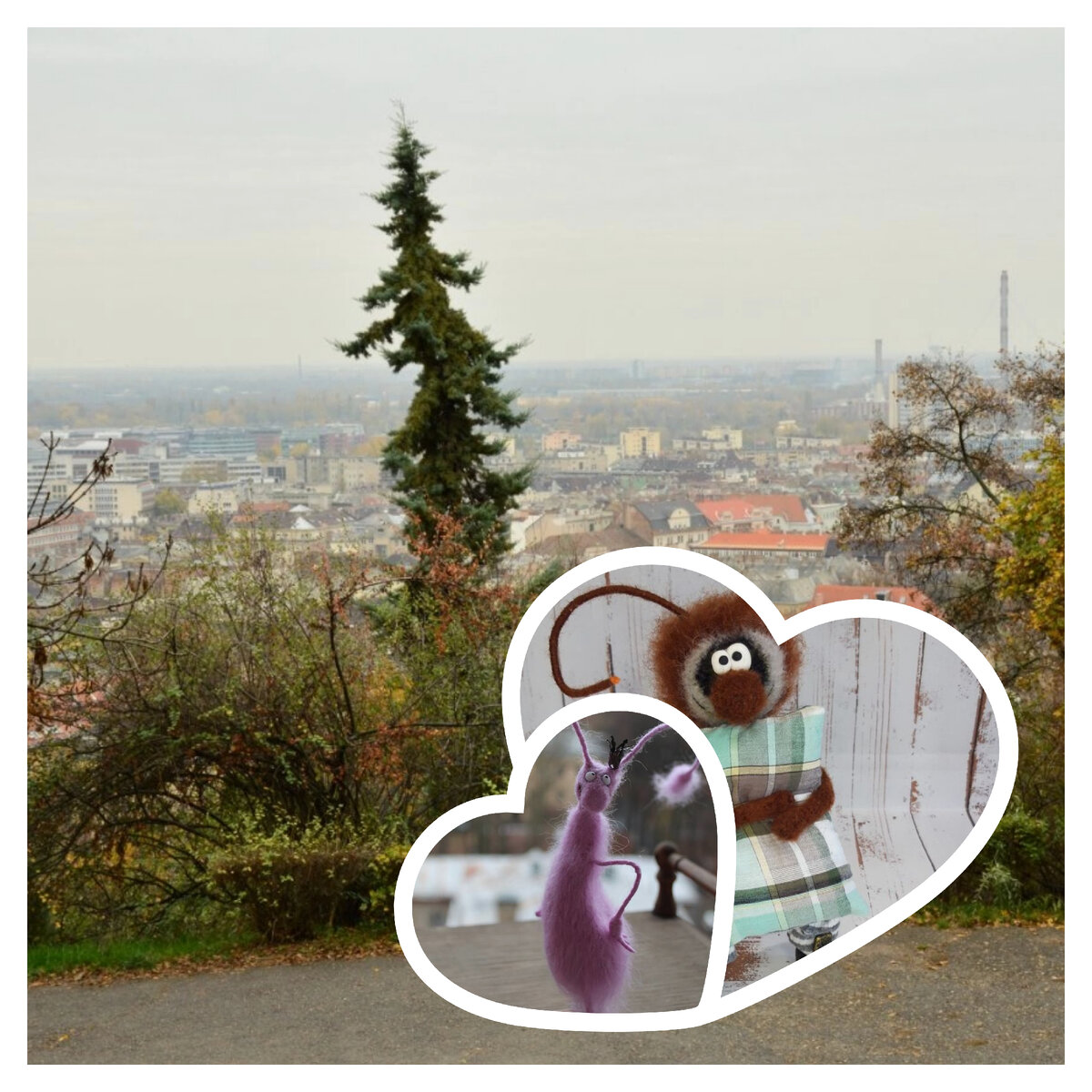 Коллаж автора, Будапешт