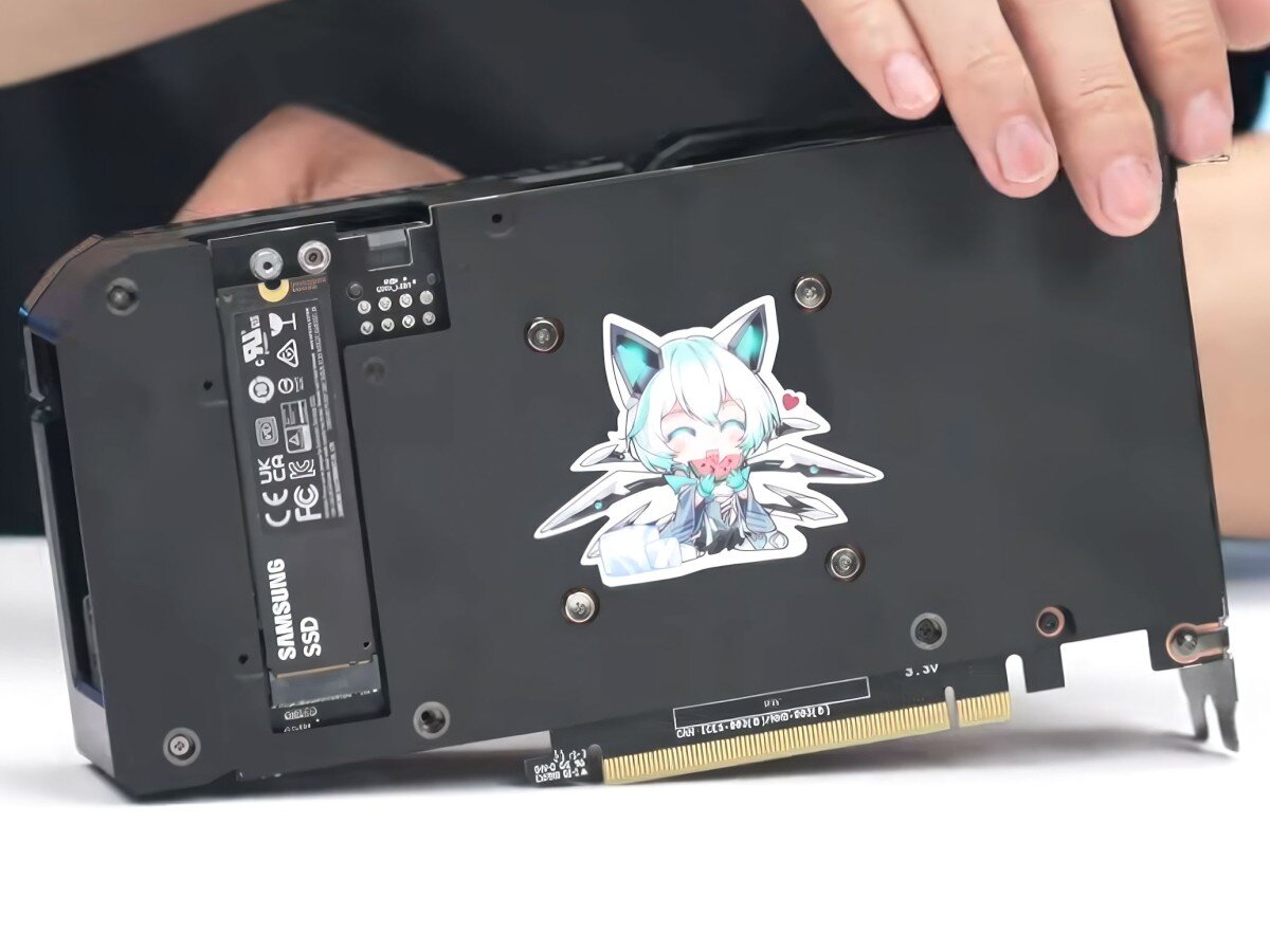    ASUS готовит к выпуску RTX 4060 Ti со встроенным слотом для SSD