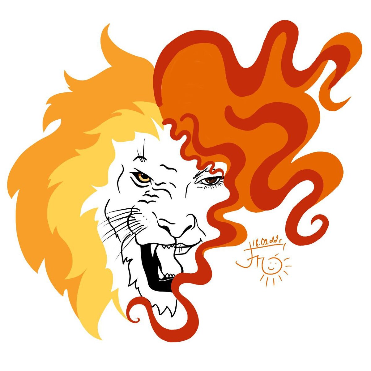 "Не буди во мне зверя!" . ©Галина Терпицкая, 2022