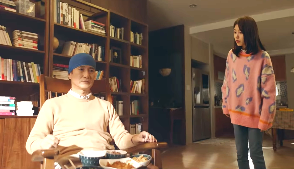 Ан Нэ Сан в роли отца главной героини. Твоё лицо, когда дочь учит тебя жизни.