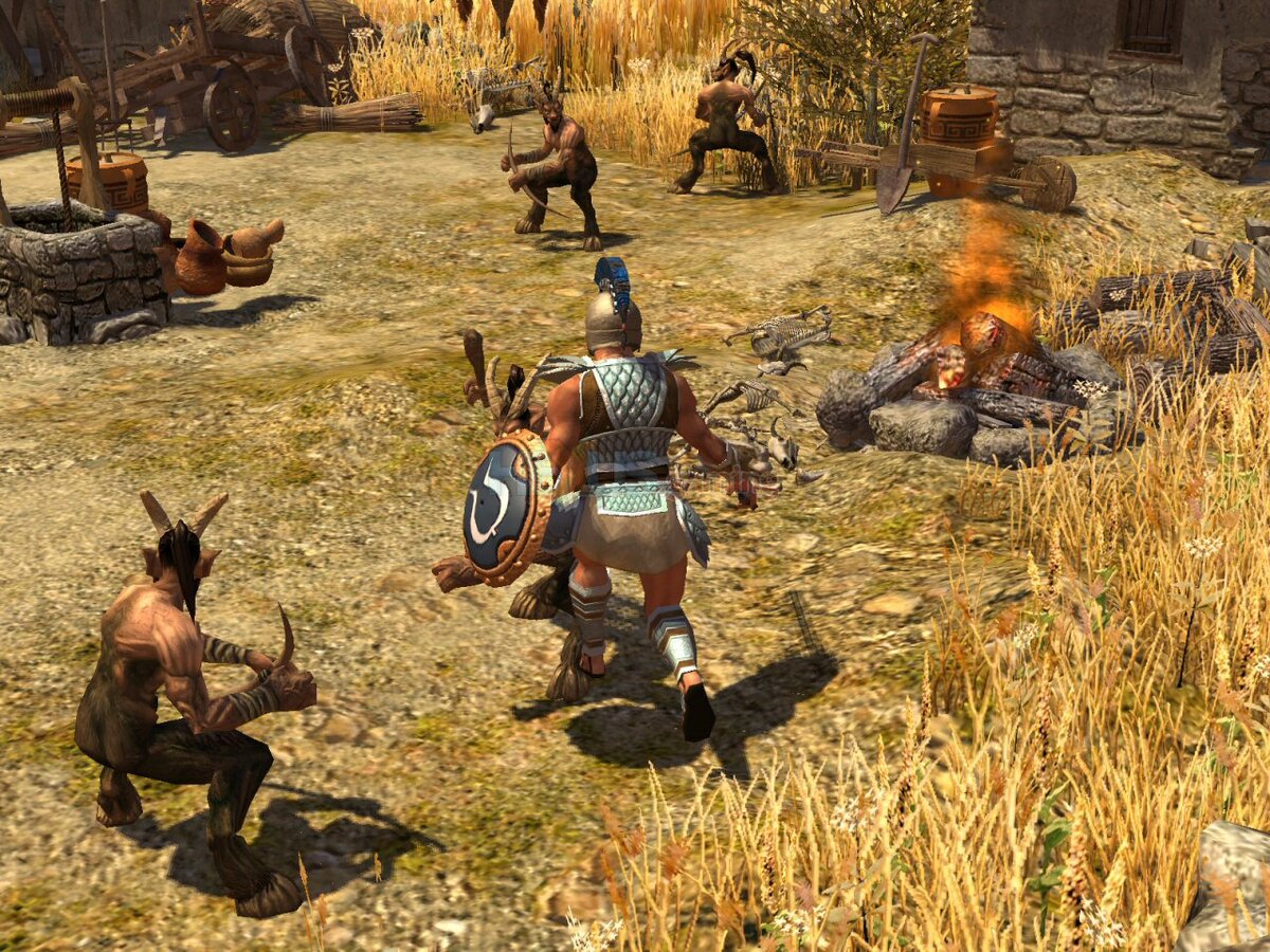 Titan quest механика