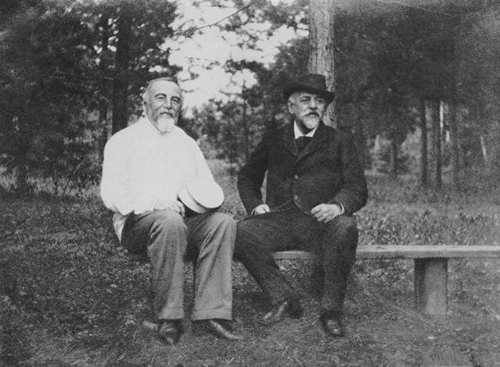 Василий Поленов и Савва Мамонтов. Источник: wikipedia.org