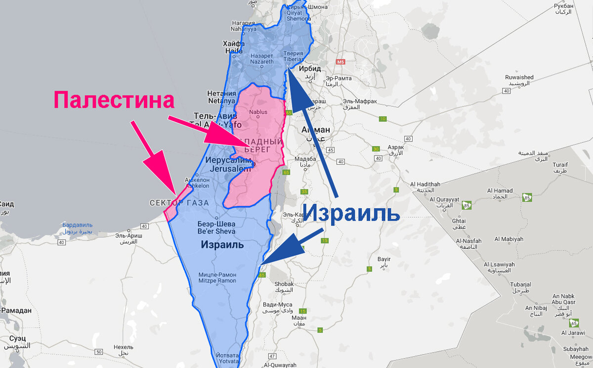 Карта Израиля | Израиль - интересные факты и места netadvice.ru