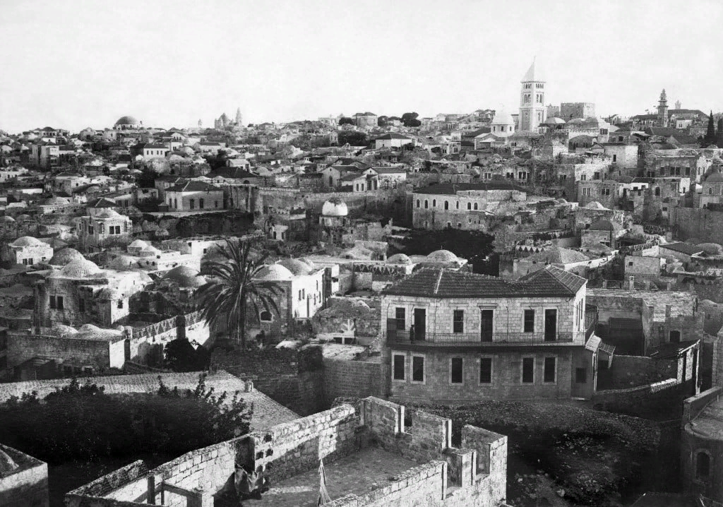 Общий вид Иерусалима первой половины ХХ века (AFP)