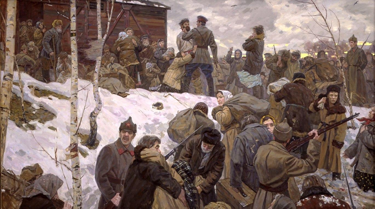 Коллективизация — а именно её изобразил на своей очередной типовой картине-паззле Илья Глазунов — это одна из трагедий русской истории, последний акт Большой Смуты 1860-1920-х годов, и, что ещё...-2